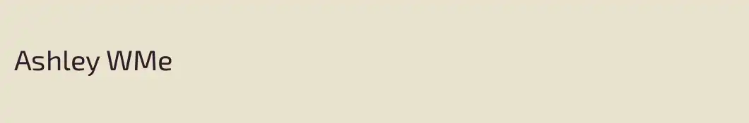 Ashley WMe